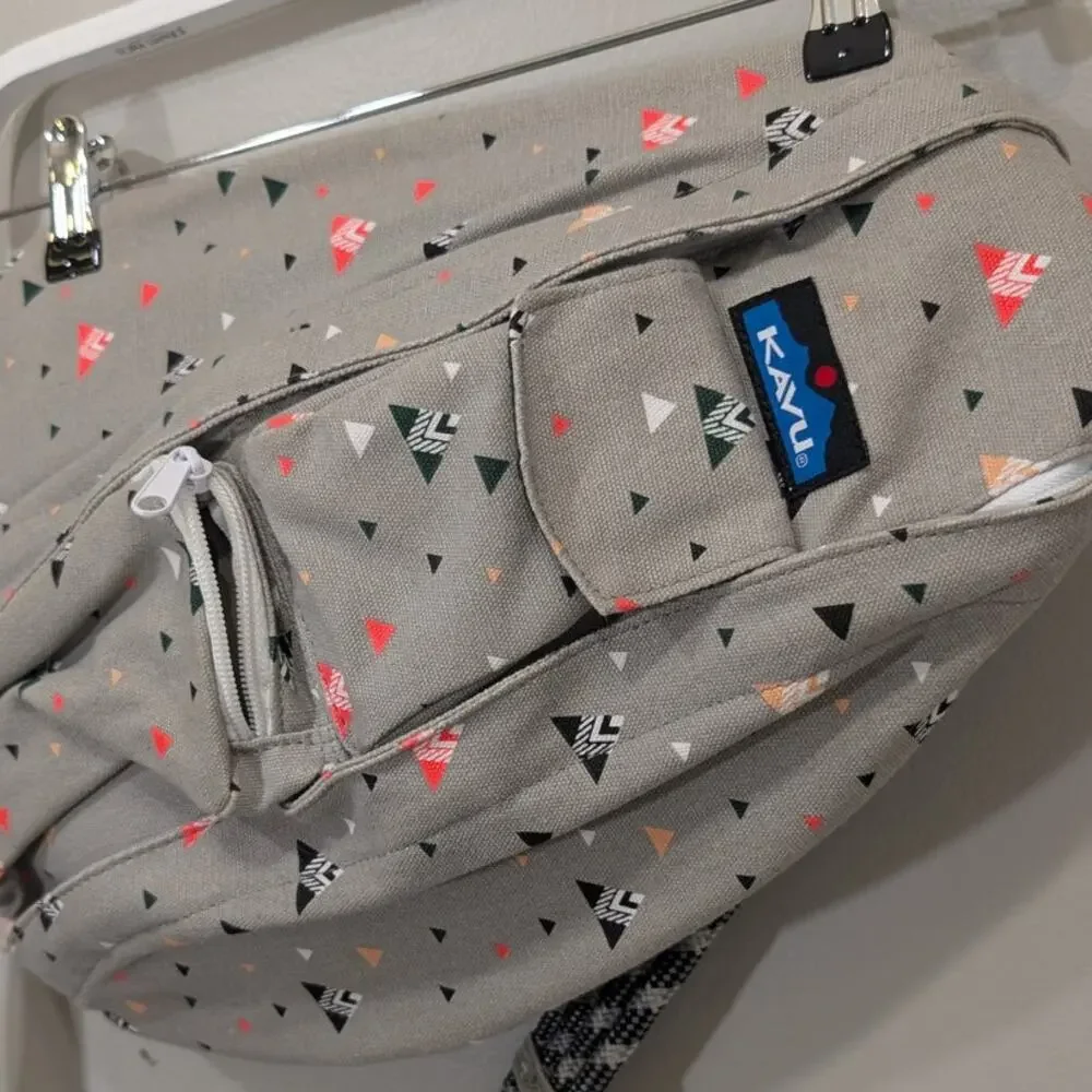 KAVU Original Rope Bag Sling‎ Pack Crossbody Spearheaded Design